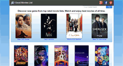 Desktop Screenshot of goodmovieslist.com